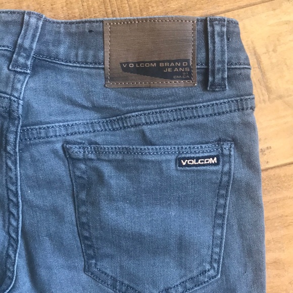 Grey Volcom Jeans size 25 - Picture 2 of 2